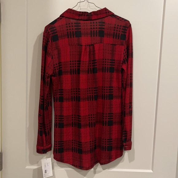 Bailey’s Blossom NEW with tags Soft plaid button down shirt - Picture 4 of 4